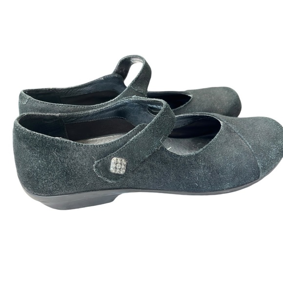 Dansko Black Nappa Opal Mary Jane Comfort Work Shoes Flats Sz EU 39 US 8.5 / 9 - Picture 6 of 11